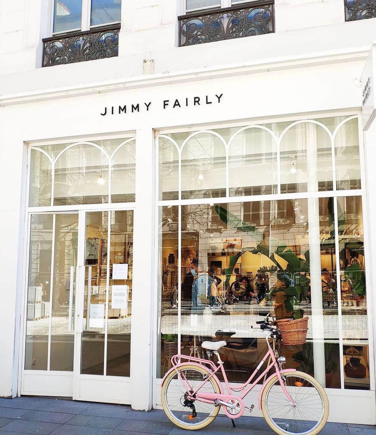 façade d'une boutique jimmy fairly