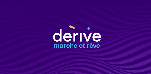 Visuel de l'application Derive