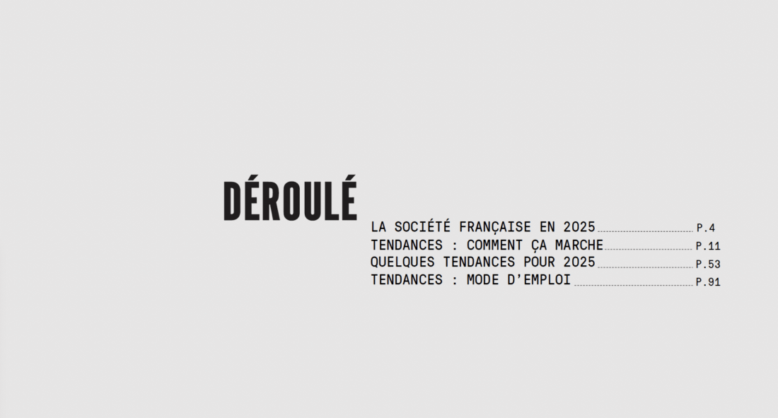 Déroulé beyond trends