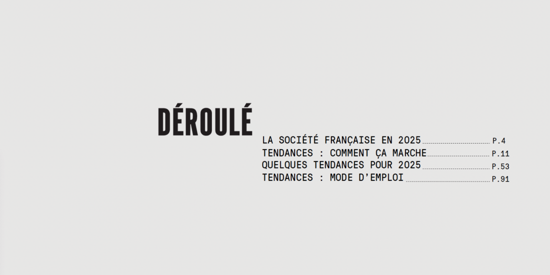 Déroulé beyond trends