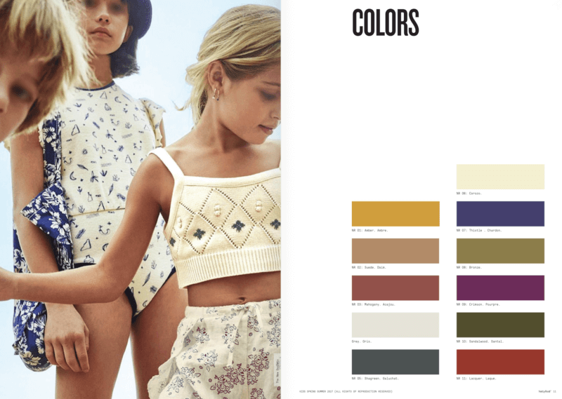 Couleurs clés